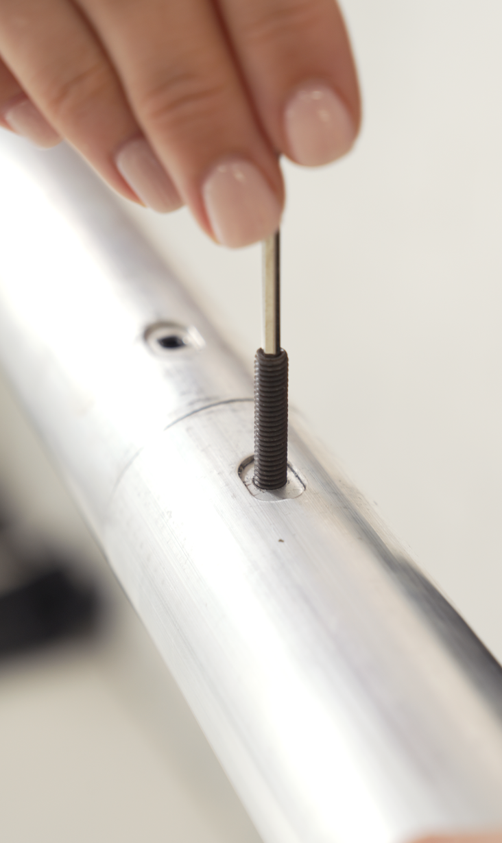 Spectrum Metal Inner 150cm Tube Crossbars for Backdrop Support System - (Single Set) (DEMO STOCK)