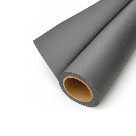 Spectrum Vinyl Heavy Duty 2.7m x 6m Photography Backdrop - Jet Lag Grey