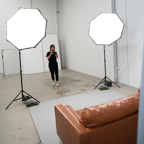 Godox 2x AD600Pro Professional 1200W Portable Studio Flash Lighting Kit - Bundle