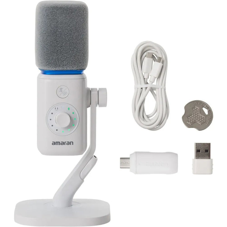 Amaran Mic Desktop Stand Kit (White)