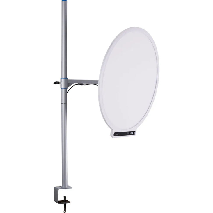 Amaran Verge Desk Clamp Stand Silver