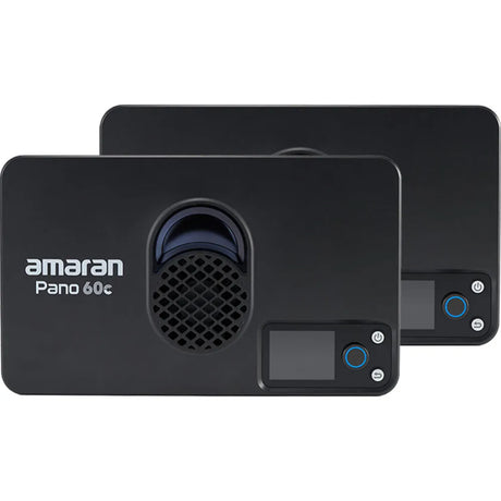 Aputure Amaran Pano 60C RGB LED Panel 2 Light Kit (Charcoal)
