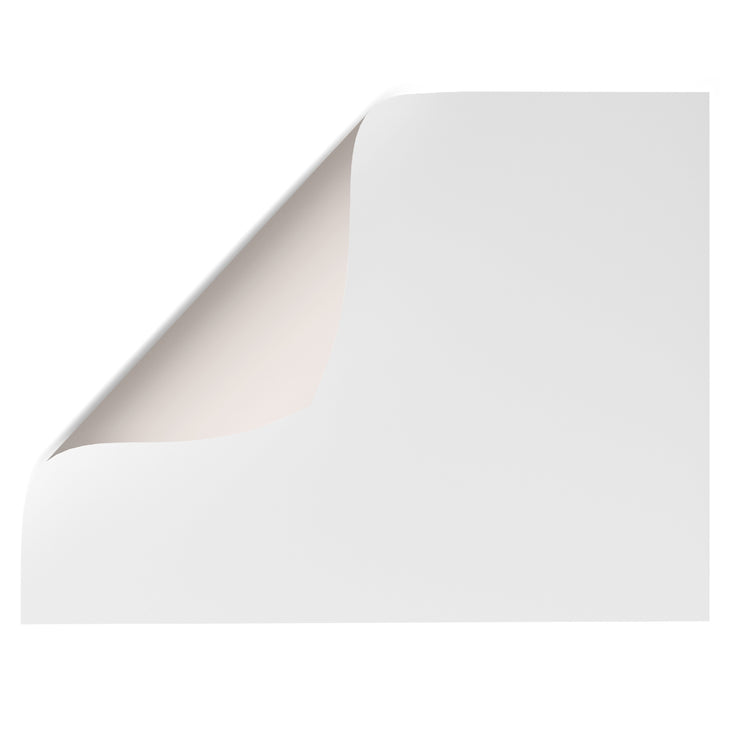 Backdrop Collective Double White Vinyl Flat Lay | Double-sided Backdrop