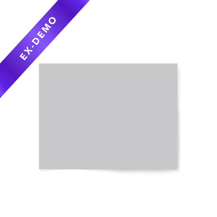 Backdrop Collective 1200mm x 1500mm Solid Colour Single-sided Vinyl Backdrop - Dark Stormy Grey (Demo)