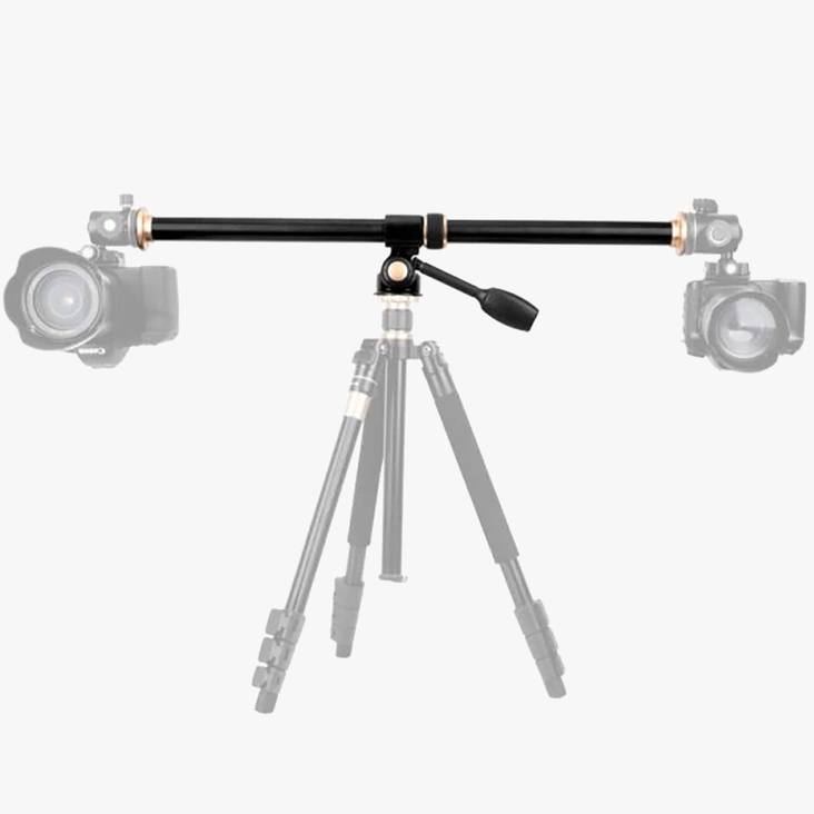 Beike QZSD Q63 Tripod Extension Arm with Tilt Head for Flat Lay Photography