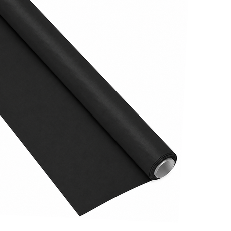 Spectrum Vinyl Heavy Duty 2.7m x 6m Metal Core Photography Backdrop - Night Views Black