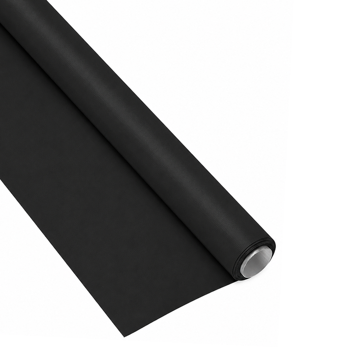 Spectrum Vinyl Heavy Duty 2.7m x 6m Metal Core Photography Backdrop - Night Views Black