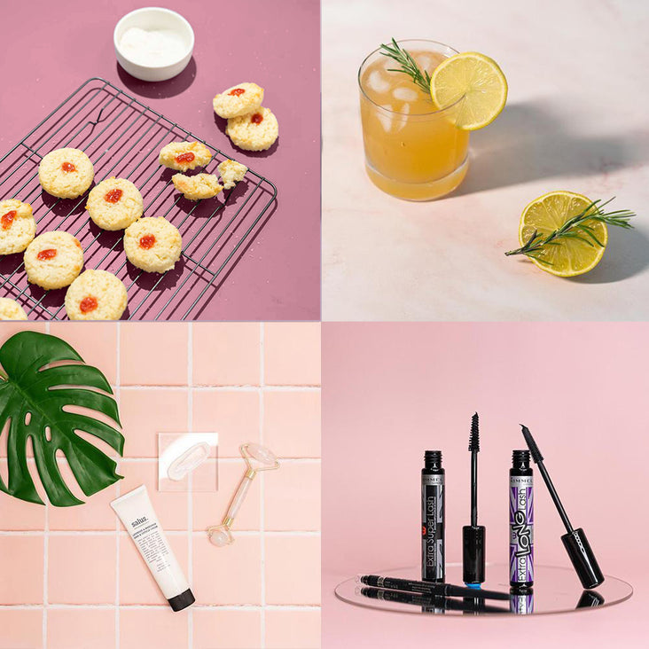 Flat Lay Instagram Backdrop (56cm x 87cm) - Pretty Young Thing - Bundle