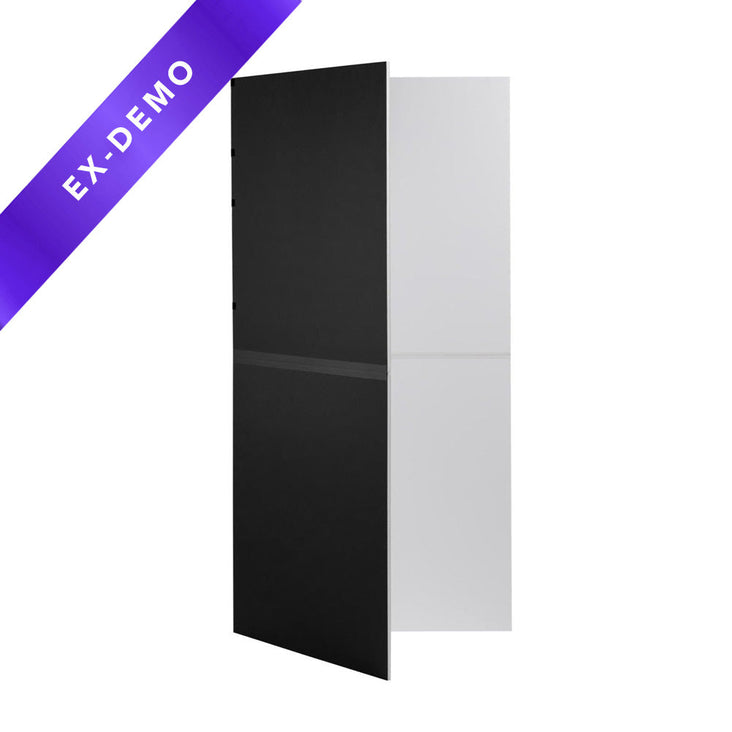 V-FLAT WORLD Foldable V-Flat (Black/White) - DEMO STOCK