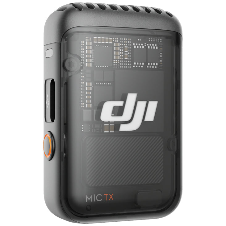 DJI Mic 2 Clip-On Transmitter/Recorder with Built-In Microphone - (1 TX + 1 RX)