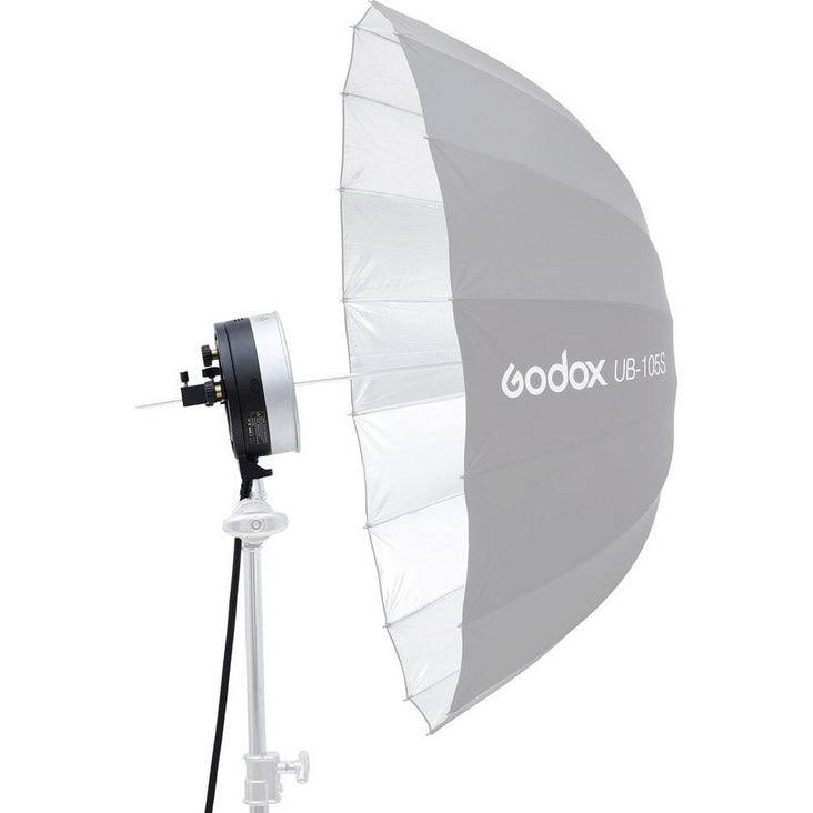 Dual Godox 2400P Zoom Flash Head with P2400 Power Pack, R2400 Ring Flash Head and 2x EC2400 Extension Cable for P2400 (5M Length) - Bundle