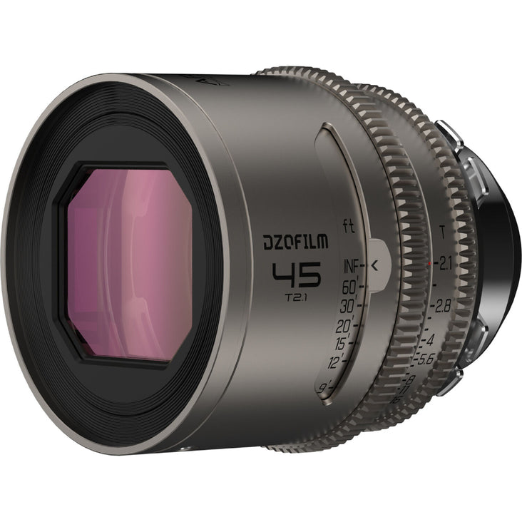 DZOFilm Arcana 45mm Anamorphic Prime Lens (ARRI PL, Titanium - Imperial)