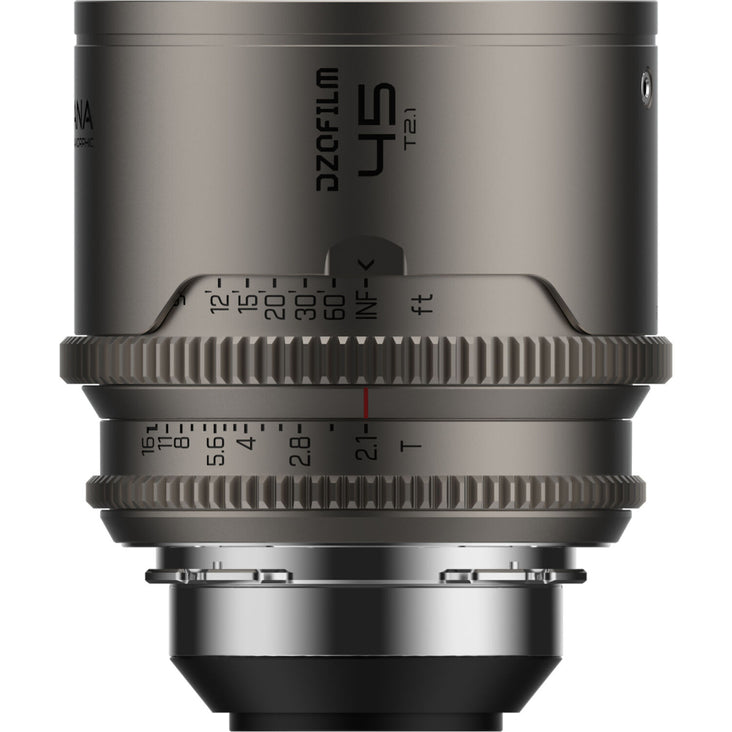 DZOFilm Arcana 45mm Anamorphic Prime Lens (ARRI PL, Titanium - Imperial)