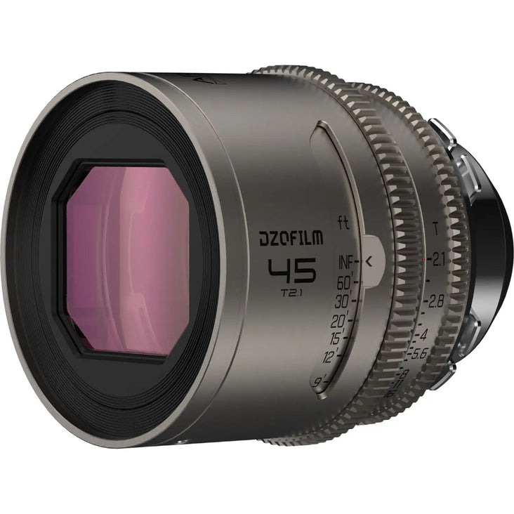 DZOFilm Arcana 45mm Anamorphic Prime Lens (ARRI PL, Titanium - Metric)