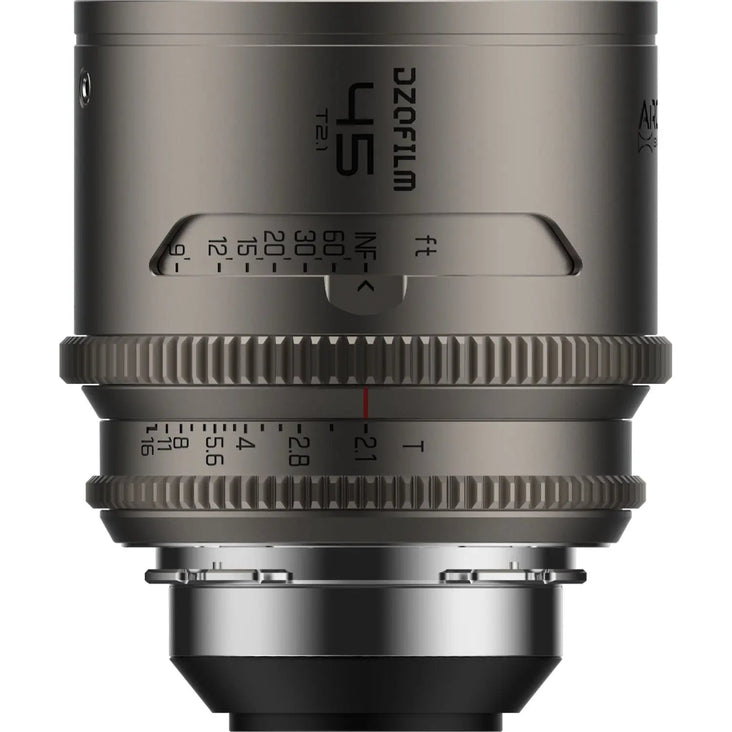 DZOFilm Arcana 45mm Anamorphic Prime Lens (ARRI PL, Titanium - Metric)