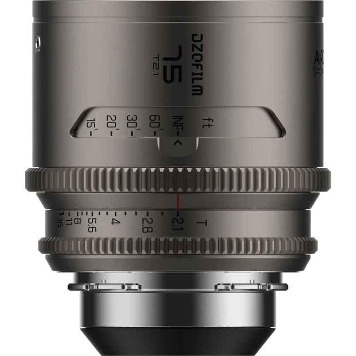 DZOFilm Arcana 75mm Anamorphic Prime Lens (ARRI PL, Titanium - Metric)