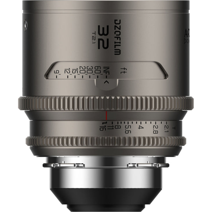 DZOFilm Arcana Anamorphic Prime 3-Lens Kit (ARRI PL, Titanium - Imperial)