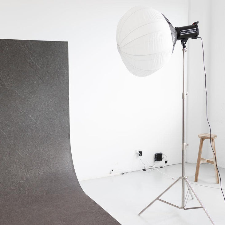 Easiframe ® Curved Cyclorama Sweep Extension Fabric Backdrop Skin (2.5 x 2.5 x 3.0m) - Backdrop Only