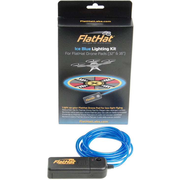 FlatHat 16" Drone Landing Pad with Lighting Kit
