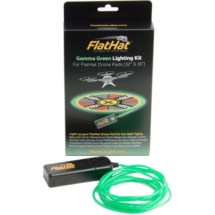 FlatHat 16" Drone Landing Pad with Lighting Kit