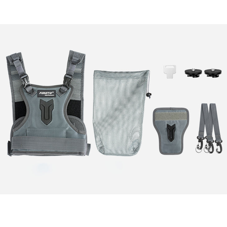 Fomito JD-SJ2 Dual Camera Harness Vest System for DSLR and Mirrorless Cameras