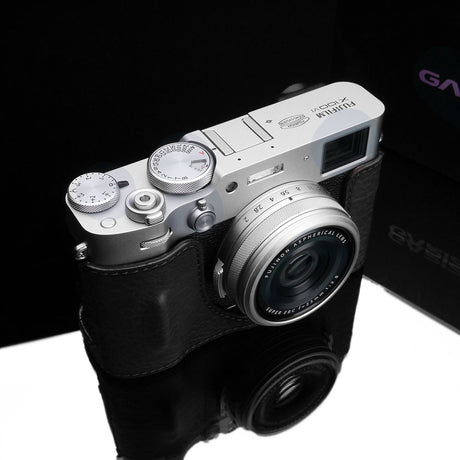 Gariz HG-X100VIBK Black Leather Camera Half Case for Fujifilm X100VI