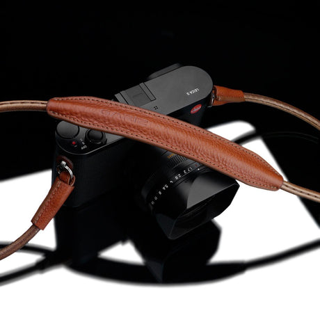 Gariz XS-CSNMCM Camel 100cm / 39" Leather Camera Neck & Shoulder Strap for Mirrorless Cameras (DEMO STOCK)