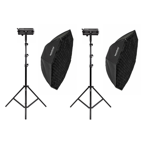 Godox SL-60W LED Starter Kit (Including Large Softbox and Light Stand) –  Hypop