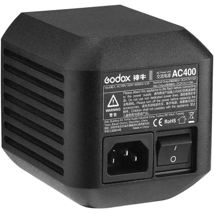 Godox AC400 AC Power Unit Adapter for AD400Pro (DEMO STOCK)
