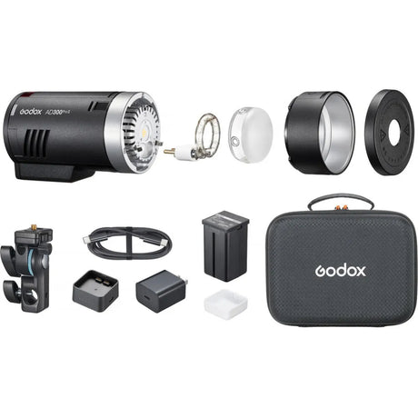 Godox AD100Pro II/300 Pro II Kit Including Umbrella, SoftBox with Accessories