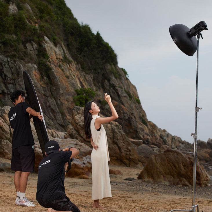 Godox AD600Pro II with 80cm Light Stand, Godox 95cm Collapsible Octagon Softbox and Godox X3Pro TTL Wireless Flash Trigger - Bundle