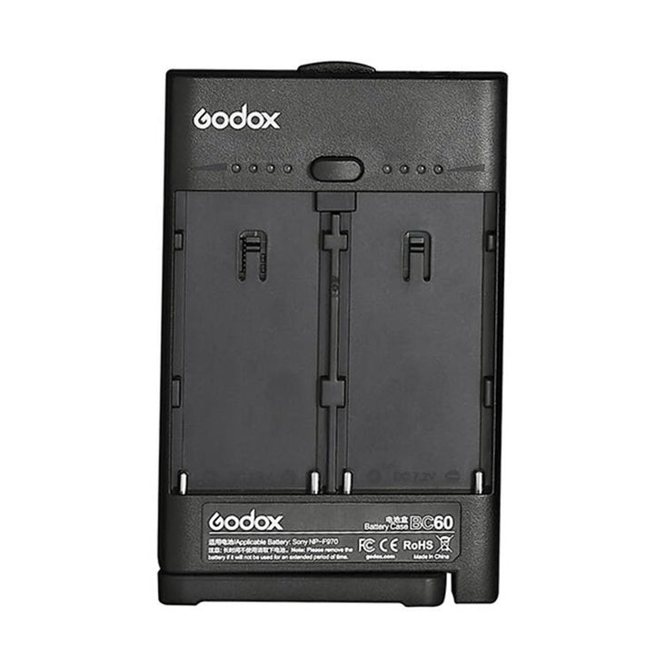 Godox BC60 NP-F Battery Plate (2-Slots) for ML30 ML60 LC30D LC30Bi LEDs