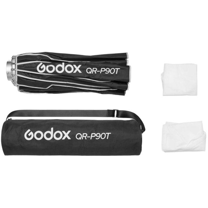 Godox DP400III-V 400W Studio Flash Strobe Light with Boom Flash Lighting Kit - Bundle