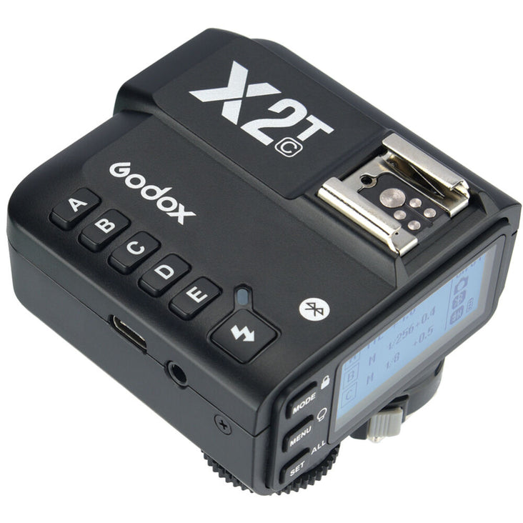 Godox Dual MS200-V 200W Flash Strobe with 60x90cm Softbox, 280cm Light Stand and X2T-C Trigger for Canon - Bundle