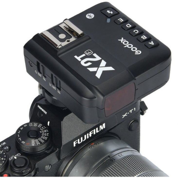 Godox Dual MS200-V 200W Flash Strobe with 60x90cm Softbox, 280cm Light Stand and X2T-F Trigger for Fujifilm - Bundle