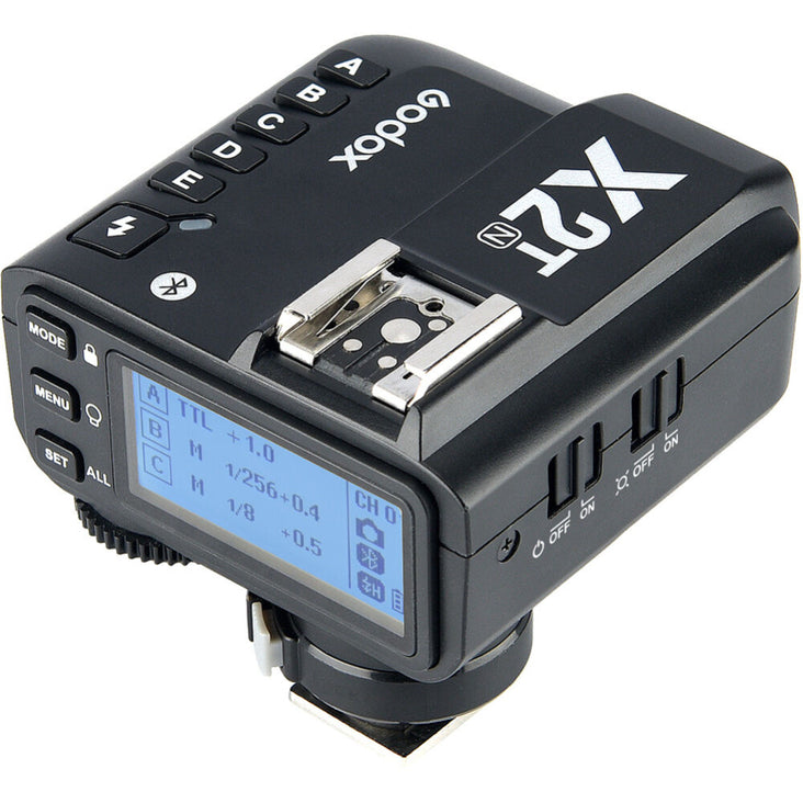 Godox Dual MS200-V 200W Flash Strobe with 60x90cm Softbox, 280cm Light Stand and X2T-N Trigger for Nikon - Bundle