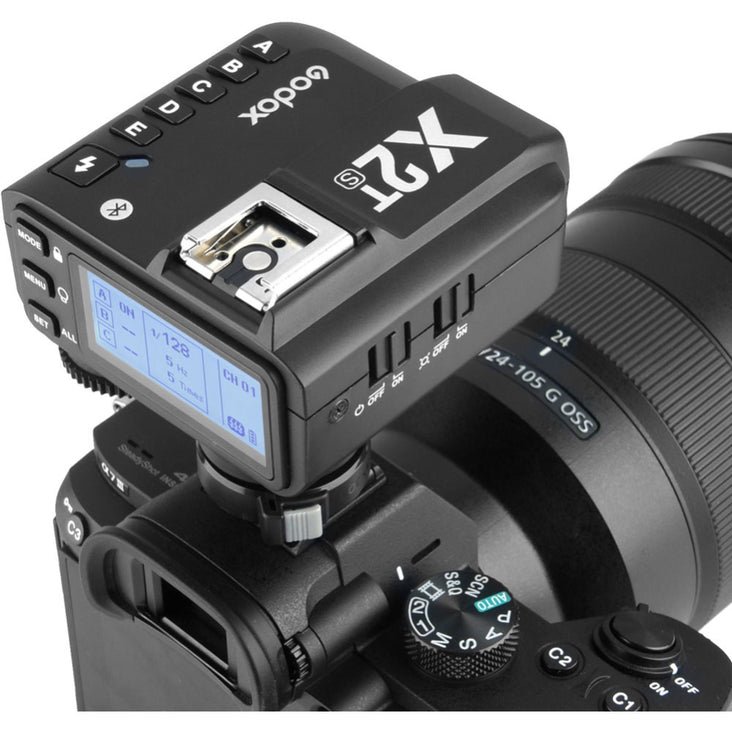 Godox Dual MS200-V 200W Flash Strobe with 60x90cm Softbox, 280cm Light Stand and X2T-S Trigger for Sony - Bundle