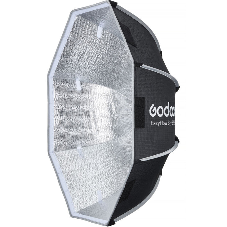 Godox EazyFlow Bty 65S Collapsible Beauty Dish (Black/Silver, 25.5")
