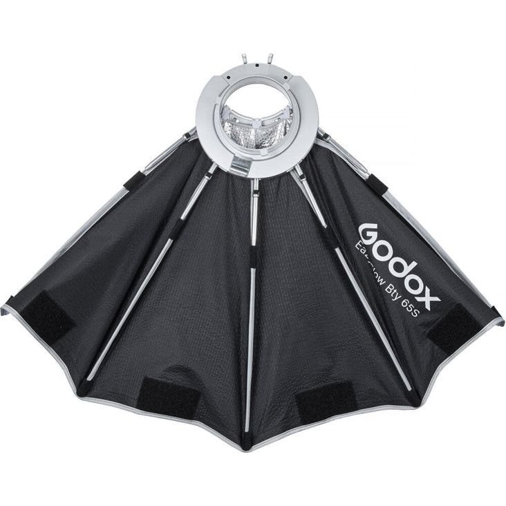 Godox EazyFlow Bty 65S Collapsible Beauty Dish (Black/Silver, 25.5")