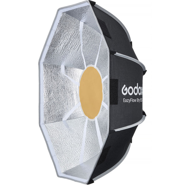 Godox EazyFlow Bty 65S Collapsible Beauty Dish (Black/Silver, 25.5")