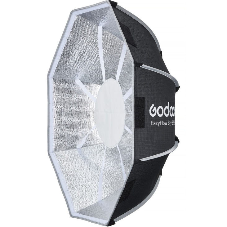 Godox EazyFlow Bty 65S Collapsible Beauty Dish (Black/Silver, 25.5")