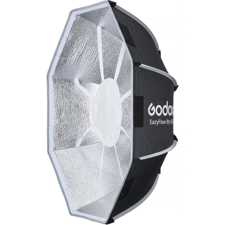 Godox EazyFlow Bty 65S Collapsible Beauty Dish (Black/Silver, 25.5")