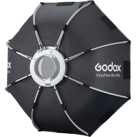 Godox EazyFlow Bty 65S Collapsible Beauty Dish (Black/Silver, 25.5")