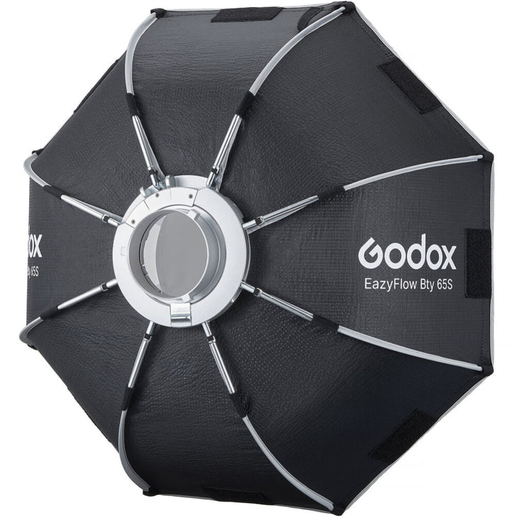 Godox EazyFlow Bty 65S Collapsible Beauty Dish (Black/Silver, 25.5")