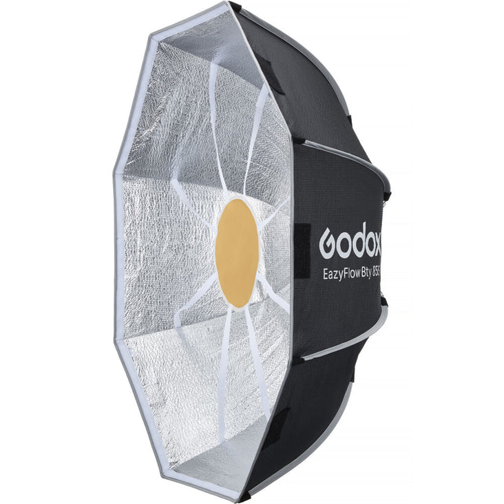 Godox EazyFlow Bty 85S Collapsible Beauty Dish (Black/Silver, 33.4")