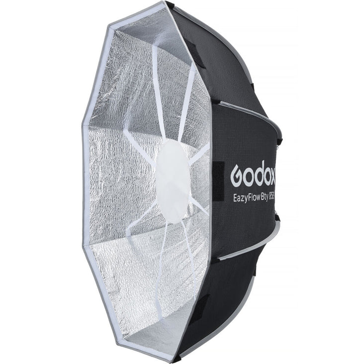 Godox EazyFlow Bty 85S Collapsible Beauty Dish (Black/Silver, 33.4")