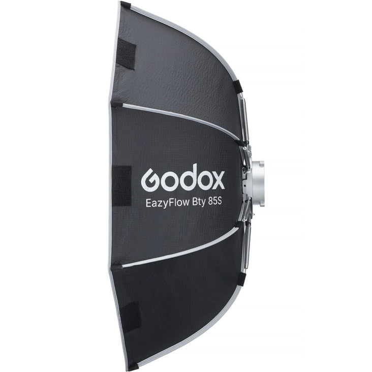 Godox EazyFlow Bty 85S Collapsible Beauty Dish (Black/Silver, 33.4")