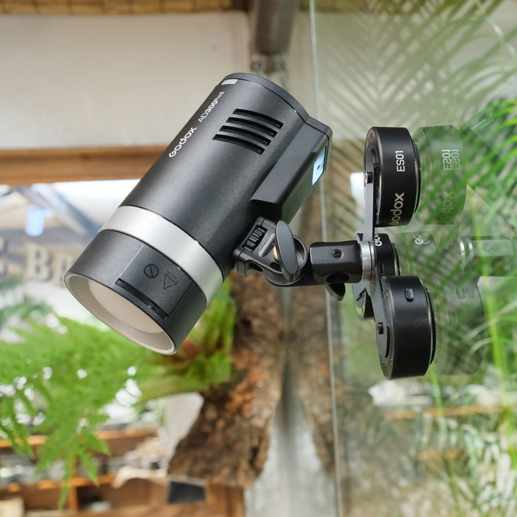 Godox ES01-K3 Motorised Suction Holder Kit (3-Pack) - Max 2kg