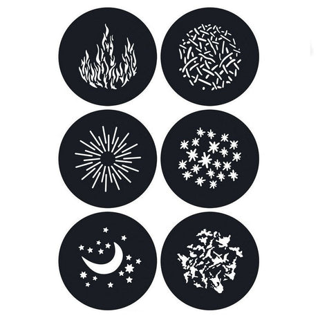 Godox GP-GS1 Gobo Set for MG1200Bi / MG2400Bi Spotlight Mount