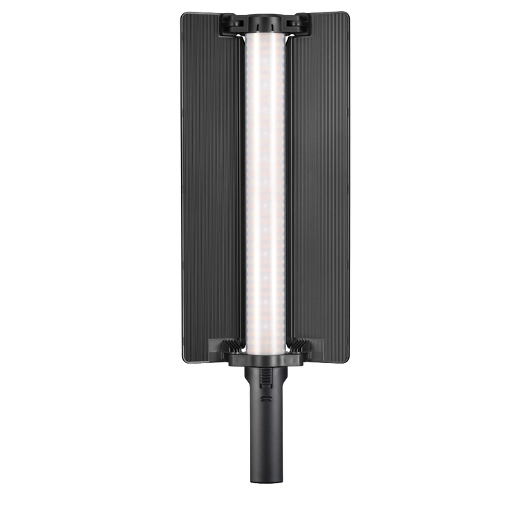 Godox LC500R Mini RGB Continuous LED Light Stick with Barn Doors